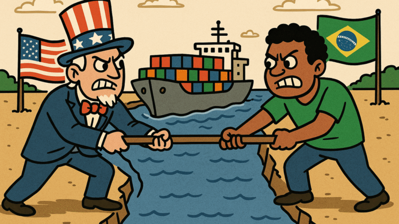 O comércio desigual entre Brasil e Estados Unidos