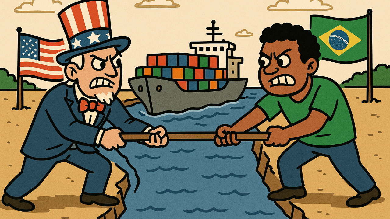 O comércio desigual entre Brasil e Estados Unidos