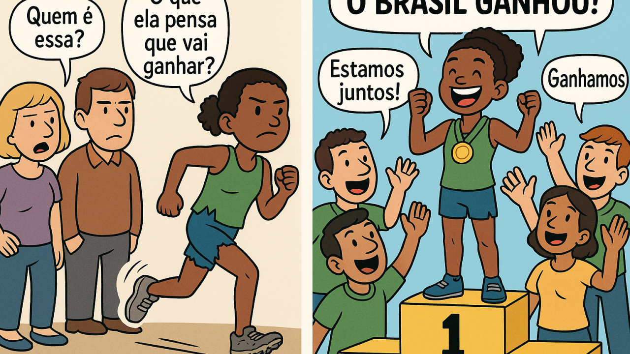 A vitória é de quem lutou sozinho