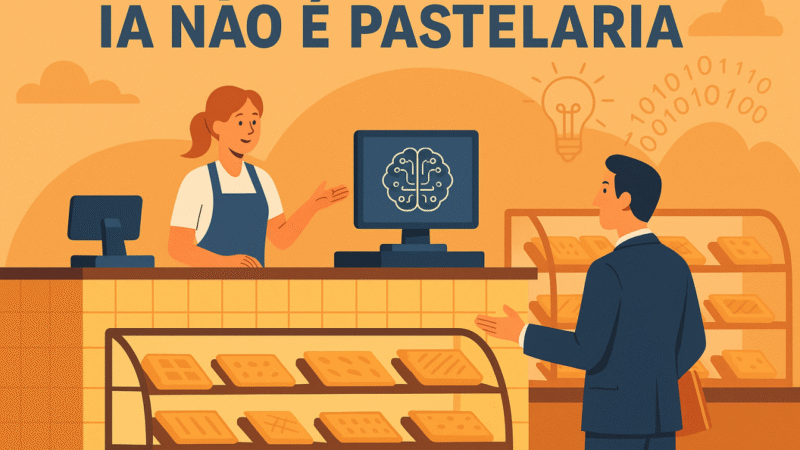 IA não é pastelaria