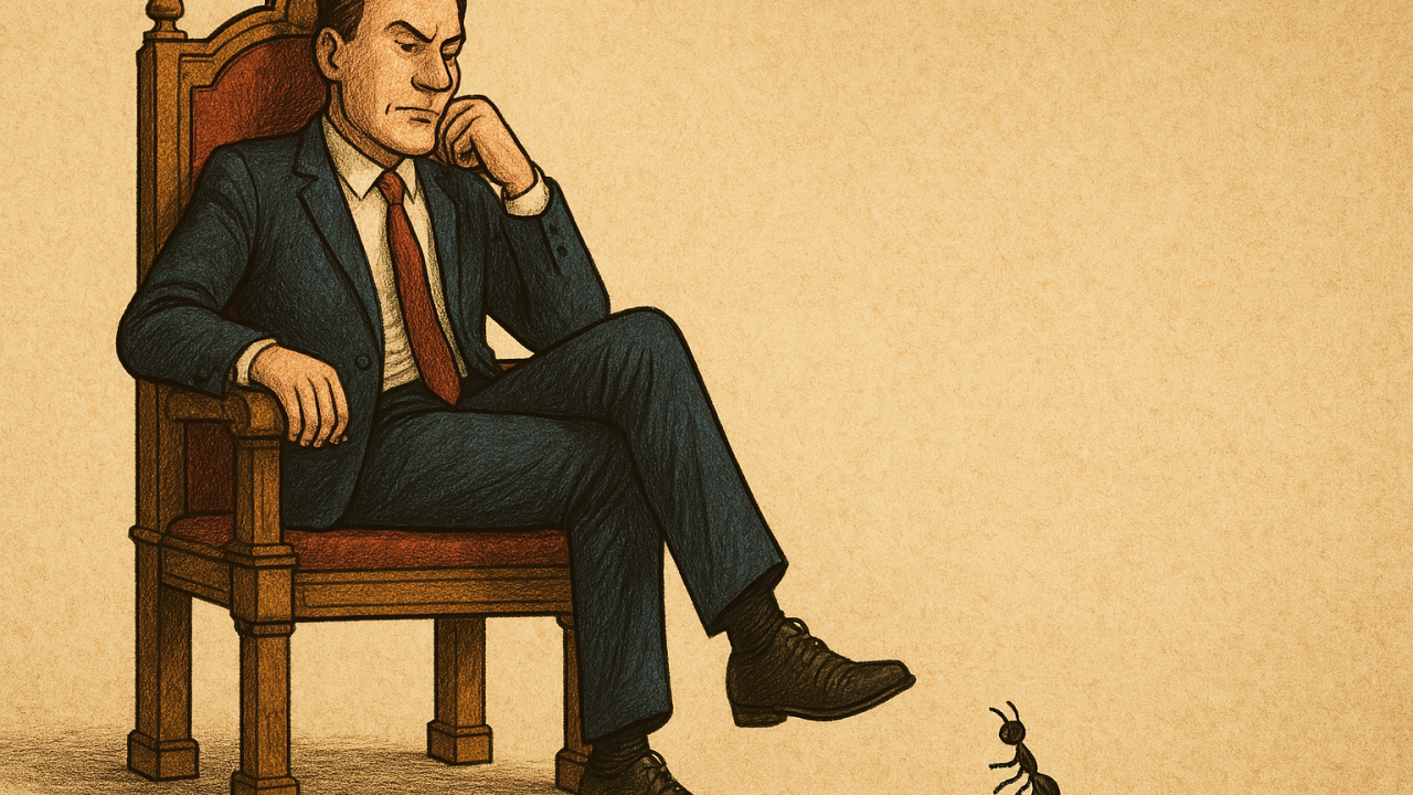 Não se curve à arrogância em uma negociação