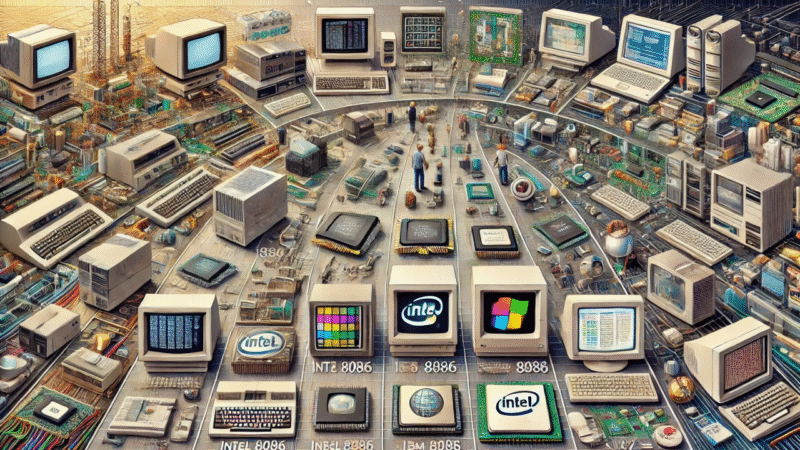 A Evolução dos Processadores: Da Origem aos Avanços Mais Recentes
