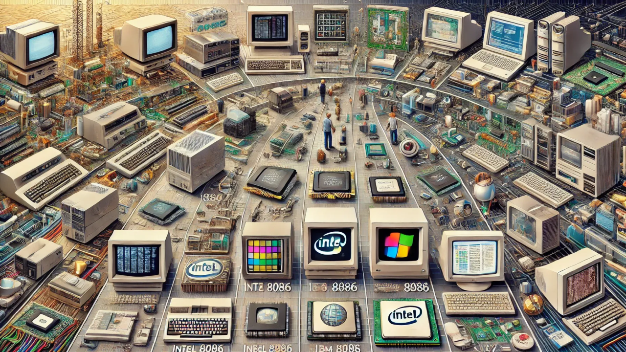 A Evolução dos Processadores: Da Origem aos Avanços Mais Recentes