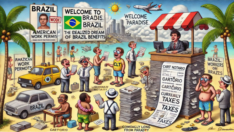 O Americano desperta para realidade da CLT